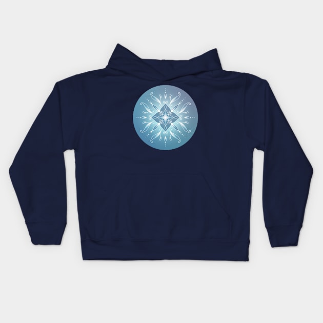 Alpha waves | Deep dream Kids Hoodie by natasedyakina